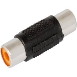 ADAPTADOR RCA HEMBRA - RCA HEMBRA - PLASTICO