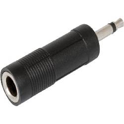 ADAPTADOR JACK 3,5mm MONO MACHO - JACK 6.3mm STEREO HEMBRA