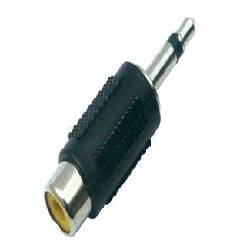 ADAPTADOR RCA HEMBRA - JACK 3,5mm MONO MACHO