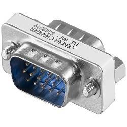 ADAPTADOR SUB-D / VGA 15 PIN  MACHO - MACHO