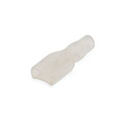 BOLSA DE FUNDA TRANSPARENTE PARA TERMINAL FASTON MACHO HEMBRA 4,8mm  - 1 UNIDAD