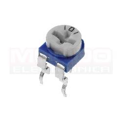 POTENCIOMETRO DE MONTAJE HORIZONTAL 500R - 100mW - MONOVUELTA - GE