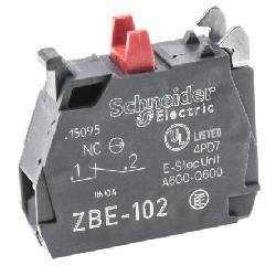 BLOQUE DE 1 CONTACTO SCHNEIDER NC 240VAC - 3A - SERIE XB5......