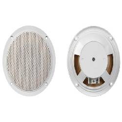 JUEGO DE 2 ALTAVOCES CÓNICOS 5" CON REJILLAS Y RESISTENTE AL AGUA 80W - 8 ohm