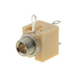 CONECTOR JACK 3,5mm MONO HEMBRA - CHASIS - SOLDAR