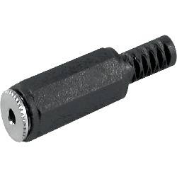 CONECTOR JACK 2,5mm HEMBRA STEREO - SOLDAR - AEREO