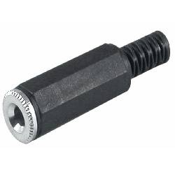 CONECTOR JACK 3.5mm HEMBRA STEREO - SOLDAR - AEREO