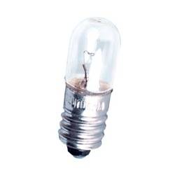 LAMPARA FILAMENTO 12V - 1.2W - E10 CILINDRICA 10X28mm
