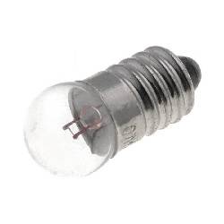 LAMPARA FILAMENTO 24V - 2.4W - E10 CILINDRICA 10X28mm