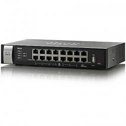 ROUTER - CONMUTADOR CISCO 14 PUERTOS 10/100/1000 -  IEEE 802.1Q, IEEE 802.3, IEEE 802.3u - DUAL WAN