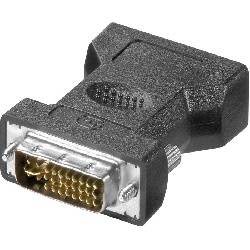 ADAPTADOR DVI-I 24+5 MACHO - VGA HEMBRA 15 PIN