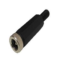 CONECTOR JACK ALIMENTACION MACHO 5,5x2,5mm - AEREO - SOLDAR