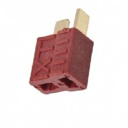 CONECTOR ALIMENTACION DC / T / DEAN - 2 PINES - HEMBRA - SOLDAR - PARA RC
