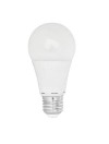 LAMPARA LED PLASTICO - ALUMINIO A60 ESFERICA - ROSCA E27 - 6W - 3000K - LUZ CALIDA