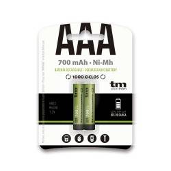 BATERIA - PILA RECARGABLE TM R06  AA - NI-MH - 1,2V  2600mAh - BLISTER 2 UNIDADES
