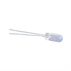 LAMPARA FILAMENTO 6V 100mA CON PATILLAS [LAMPARA PELOS] - DIAMETRO 4,2mm