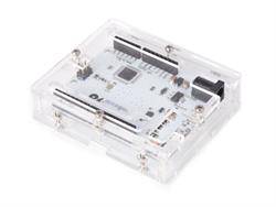 CARCASA TRANSPARENTE ACRILICA - PARA ARDUINO UNO R3 - 79X65X21mm