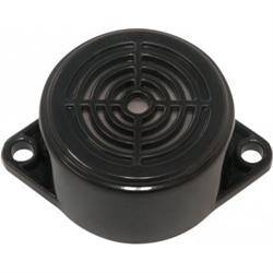 ZUMBADOR BUZZERS REDONDO - 24V -  93dB - CABLES 20mm - NEGRO