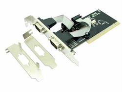 TARJETA CONTROLADORA x2 PUERTOS SERIE - PCI - COMPATIBLE PERFIL BAJO