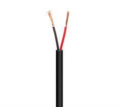 CABLE NIMO PARA ALTAVOZ REDONDO - 2 x 2,5mm - POLARIZADO - MARCADO - NEGRO
