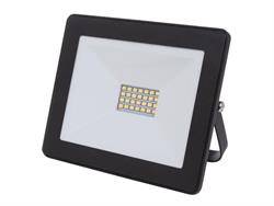 PROYECTOR LED PARA EXTERIOR - 20W - BLANCO NEUTRO - CARCASA EN NEGRO