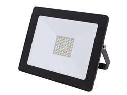 PROYECTOR LED PARA EXTERIOR - 30W - BLANCO NEUTRO - CARCASA EN NEGRO