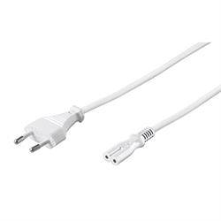 CONEXION DE ALIMENTACION DE RED CEE-7 - C7 - 3 METROS - TIPO 8 - BLANCO