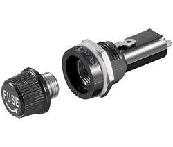 PORTAFUSIBLES PARA EMPOTRAR - CHASIS 6X32 - 10A 250V - DIAMETRO 16mm