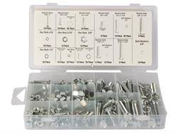 JUEGO CON TUERCAS Y TORNILLOS PEREL - 240 UDS
