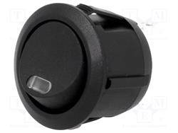 INTERRUPTOR BASCULANTE - 2 posiciones 14VDC 20A (ON-OFF) ORIFICIO MONT. 20mm - PILOTO 12VDC
