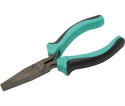 ALICATE PROSKIT - PUNTA PLANA - PALAS 37x13mm - LONGITUD 133mm - ACERO S45C ANTICORROSION