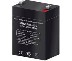 BATERIA DE PLOMO AGM 12V / 2,9AH [79x56x99mm] -SAIS