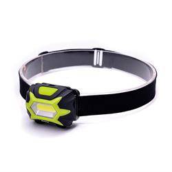 LUZ FRONTAL LED TM - 3W - 3 MODOS - DISTANCIA 30m - 1350 LUMENS - BANDA AJUSTABLE - x3 PILAS AAA