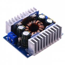 CONVERTIDOR DC-DC Y CORRIENTE AJUSTABLE - ELEVADOR REDUCTOR ENTRADA 5-30VDC - SALIDA 1.25-30VDC - 8 AMP