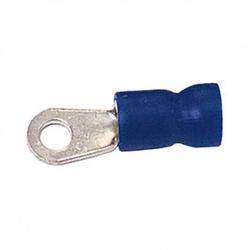 TERMINAL REDONDO OJILLO - PREAISLADO - M3,5 - CABLE DE 1,5 A 2,5mm - AZUL - 100 UNIDADES