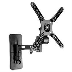 SOPORTE TM 10" A 32" - UN BRAZO - HASTA 25KG - VESA 200X200 - GIRO 180º - NEGRO
