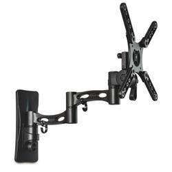 SOPORTE TM 10" A 32" - DOS BRAZOS - HASTA 20KG - VESA 200X200 - GIRO 180º - NEGRO