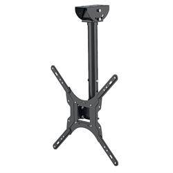SOPORTE TM DE TECHO - DE 26" A 55" - VESA 400X400 - BARRA TELESCOPICA 510 A 810mm - NEGRO
