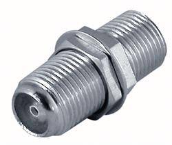 ADAPTADOR F HEMBRA - HEMBRA  - CON TUERCA - EMPALME F
