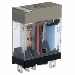 RELE ELECTROMAGNETICO OMRON 24VDC - 10A - 29x13x35.5mm - CONTACTOS FASTON 4,75mm