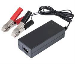CARGADOR AUTOMATICO DE BATERIAS - AGM PLOMO Y GEL - 24V  2A - 114,5x50x30,2mm