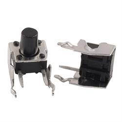 MICRO PULSADOR DE TACTO DIP 4 PIN - (ON) OFF - PARA PCB PASANTE - 7,2x7,2x8mm - 90º