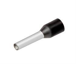 PUNTA HUECA PARA CABLE - PREAISLADA - CABLE DE 2,5mm - GRIS - BOLSA 100 UNIDADES