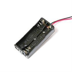 PORTAPILAS 2xR3 AAA - BLOQUE DE 2 - CABLE 150mm