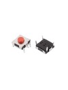 MICRO PULSADOR DE TACTO DIP 4 PIN - (ON) OFF - PARA PCB PASANTE - 6x6x3,1mm