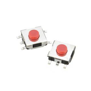 MICRO PULSADOR DE TACTO DIP 4 PIN - (ON) OFF - PARA PCB SUPERFICIE - 6x6x3mm