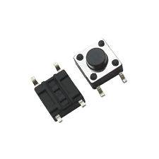 MICRO PULSADOR DE TACTO DIP 4 PIN - (ON) OFF - PARA PCB SUPERFICIE - 6x6x6mm