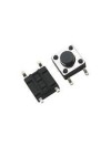 MICRO PULSADOR DE TACTO DIP 4 PIN - (ON) OFF - PARA PCB SUPERFICIE - 6x6x6mm