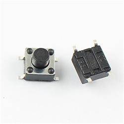 MICRO PULSADOR DE TACTO DIP 4 PIN - (ON) OFF - PARA PCB SUPERFICIE - 6x6x7mm
