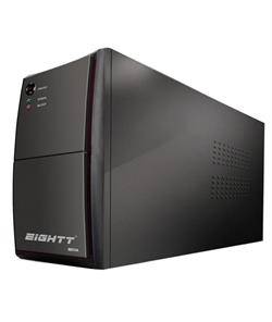 SAI EIGHT OFFLINE y AVR AUTOMATICO - 650VA - x2 SCHUKO - LEDs ESTADO - 310x135x85mm